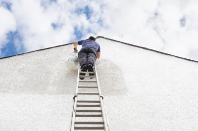 Peinture extérieure au Cercueil — façades et ravalement
